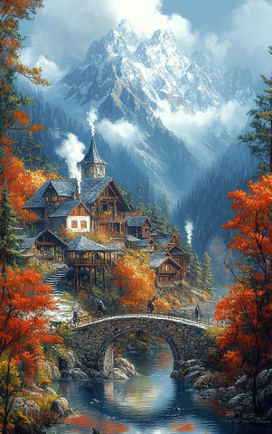 红蓝蒸汽水獭村