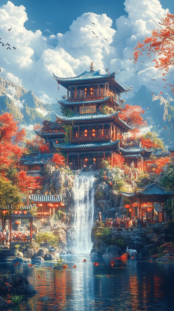 酒葫芦岛湖心酒肆