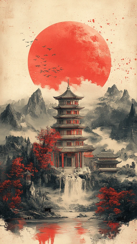 国庆守护家园海报