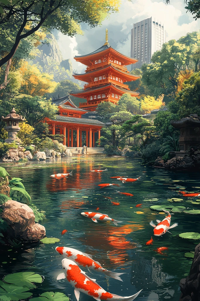 唐城池中一建筑