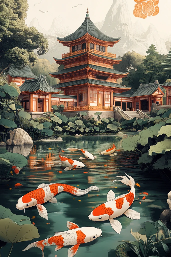 唐城池中一建筑