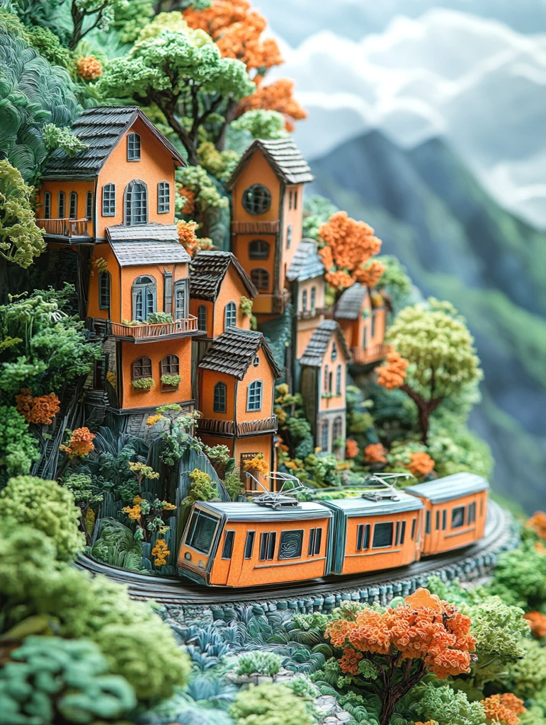 城市与自然交融