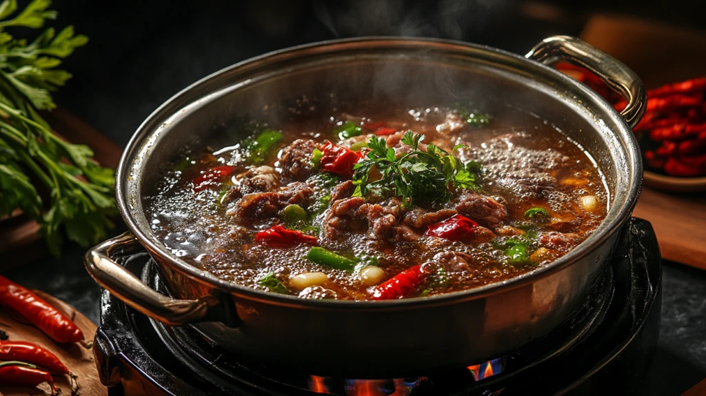 高清大图牛肉火锅