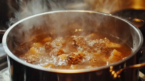 小火慢炖小时牛尾汤