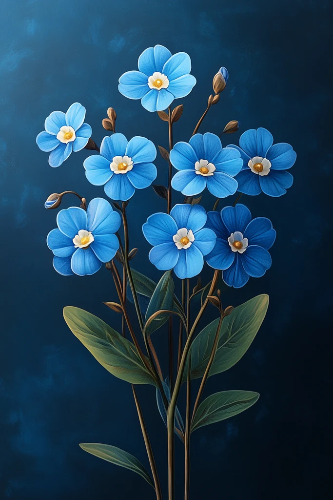 忘忧草花束示例