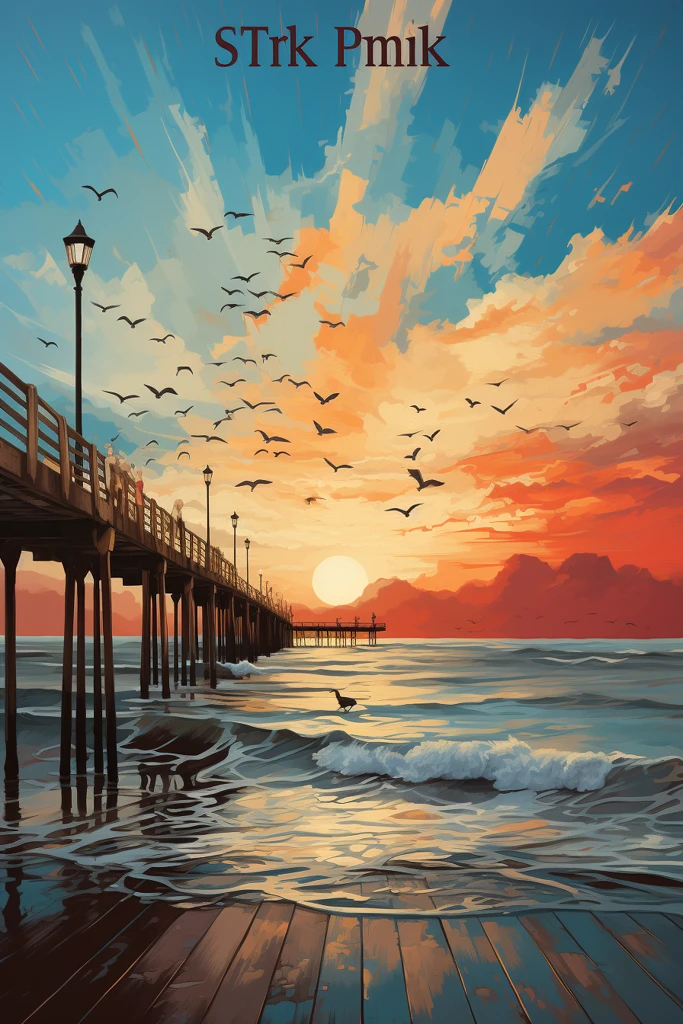 木桥引水鸟栖息