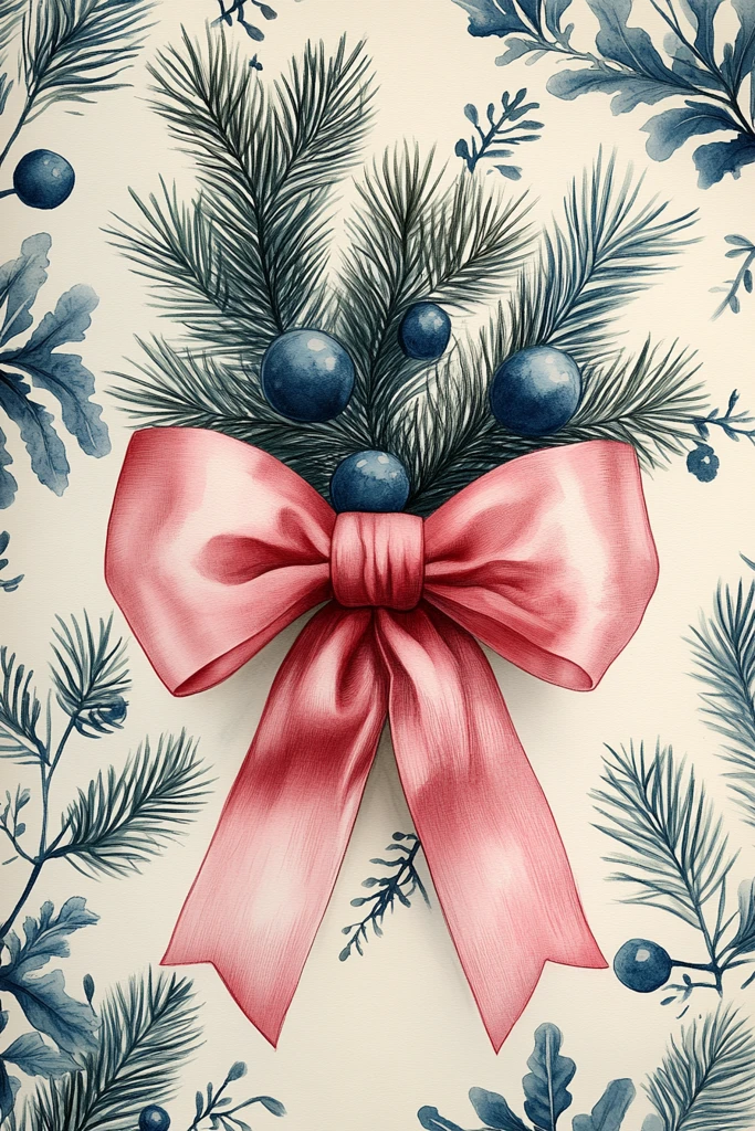 粉色丝带礼盒包装