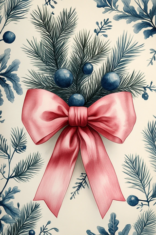 粉色丝带礼盒包装