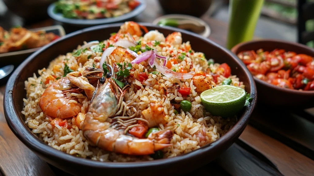 海鲜香料番茄饭