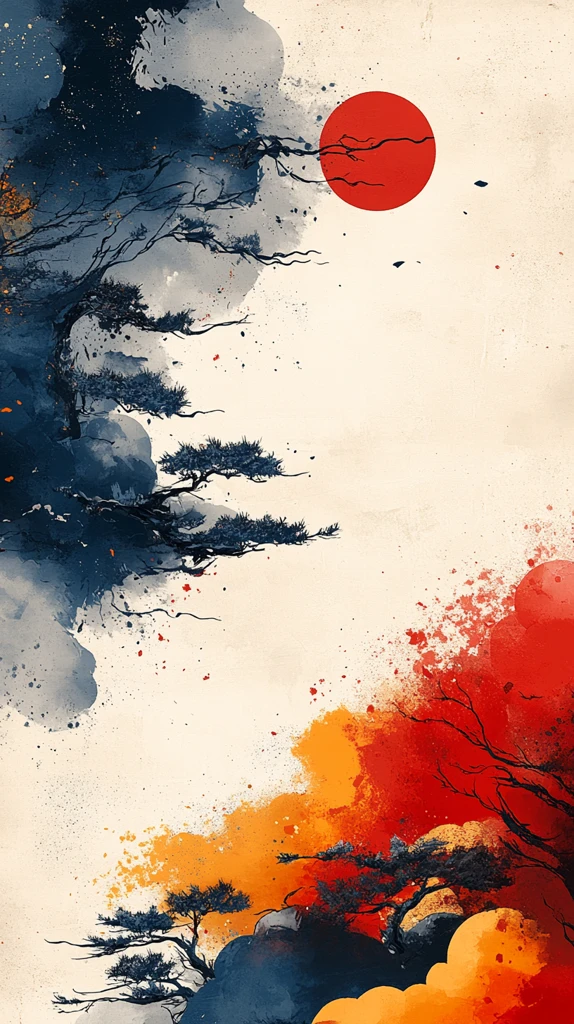 蒙德里安龙纹背景