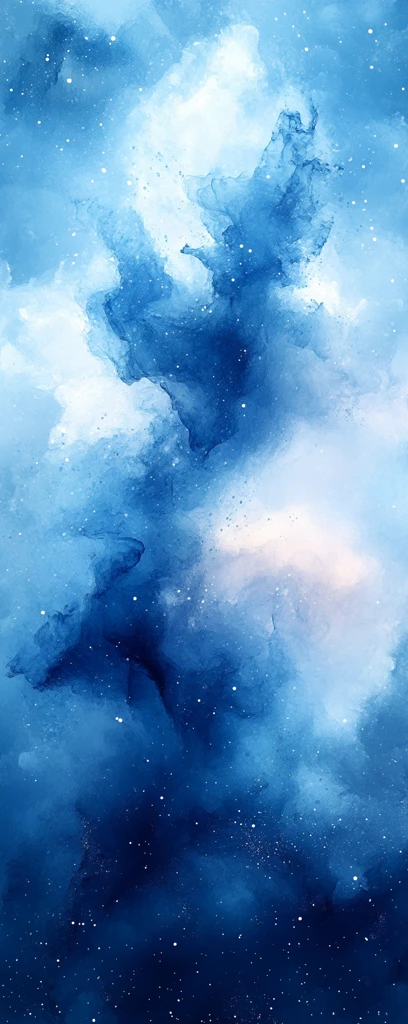 水彩画空白背景