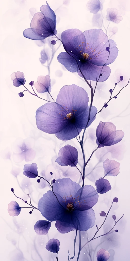 紫花羊蹄甲背景图