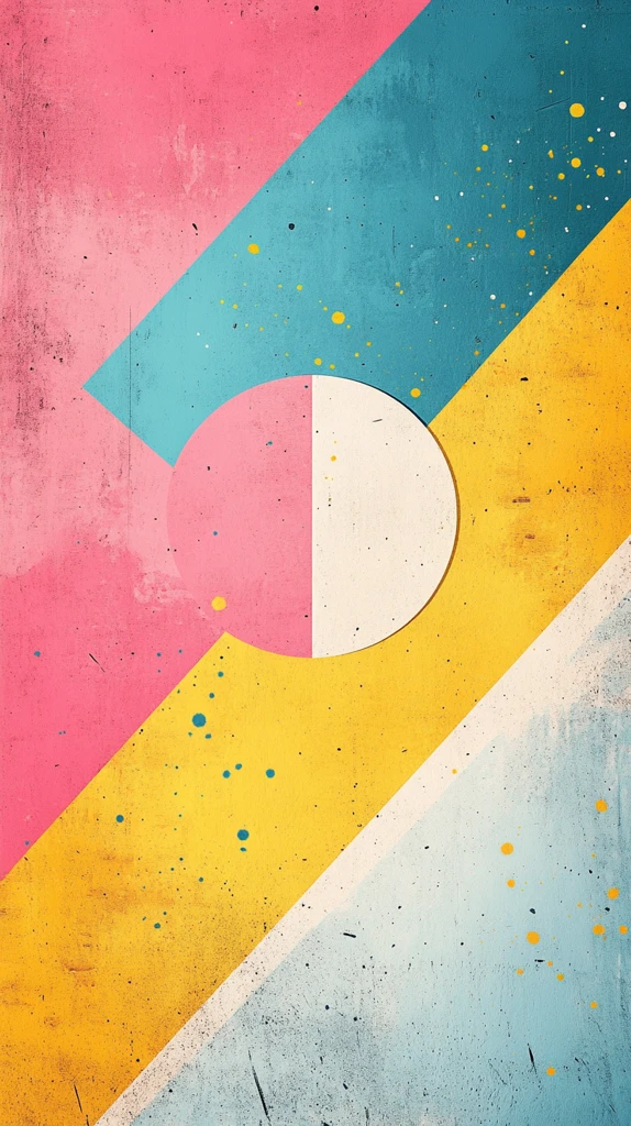 多巴胺配色背景