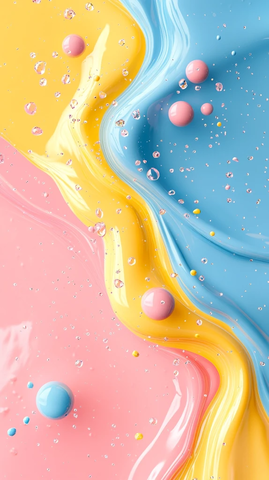 多巴胺配色背景