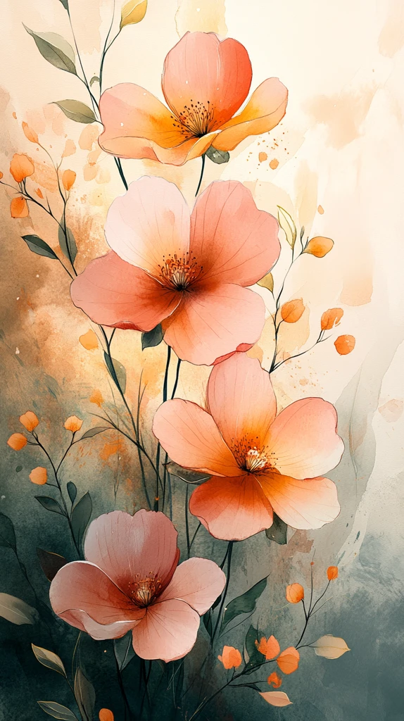 春日花间野餐图