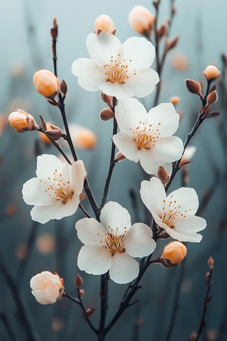 和谐背景小花纹