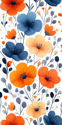 小雏菊图案背景