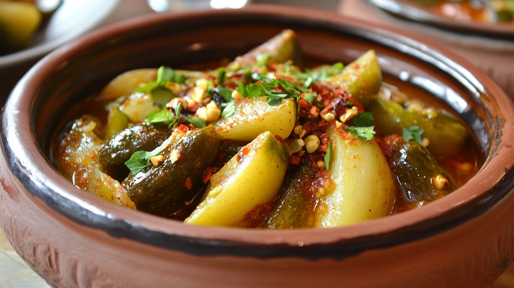 中东腌菜与辣酱