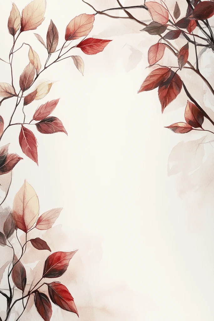 智能纸边植物藤蔓