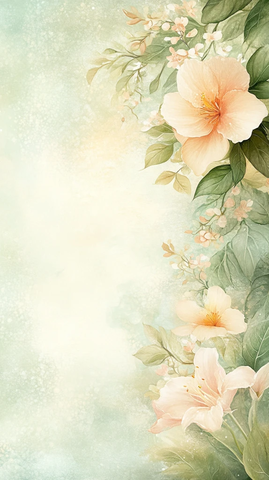 水彩丛林背景空