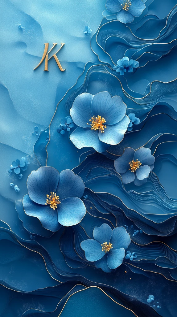 波浪形状背景图