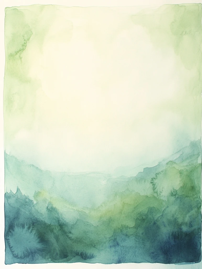 水彩背景天空蓝