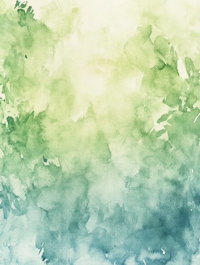 水彩背景天空蓝