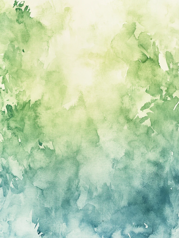 水彩背景天空蓝