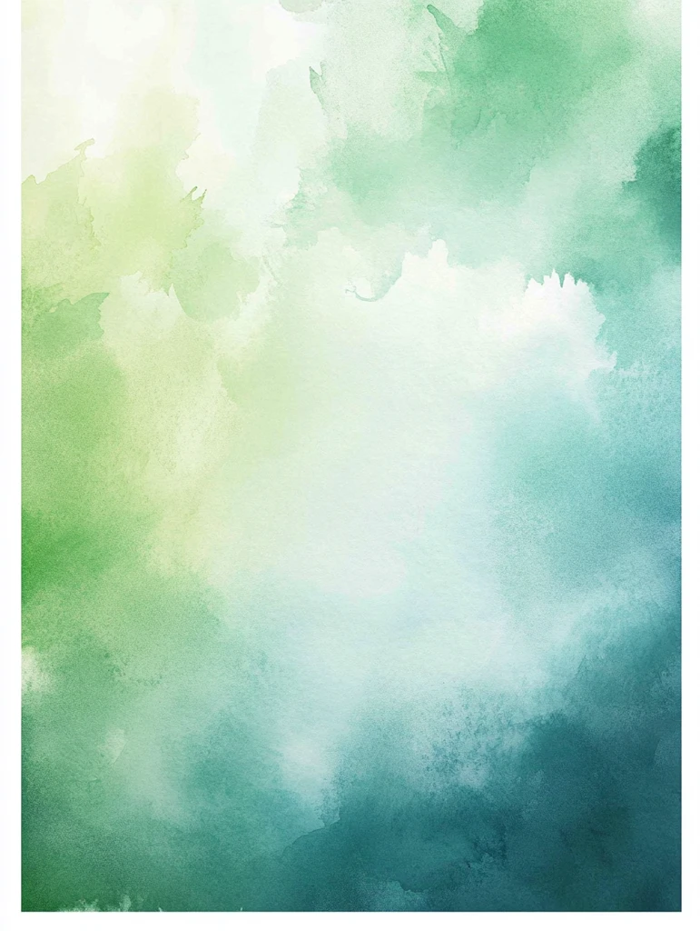 水彩背景天空蓝