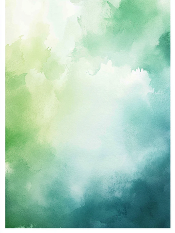 水彩背景天空蓝