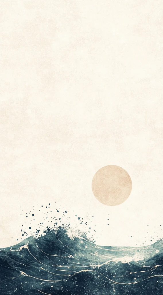 海洋绿白渐变底