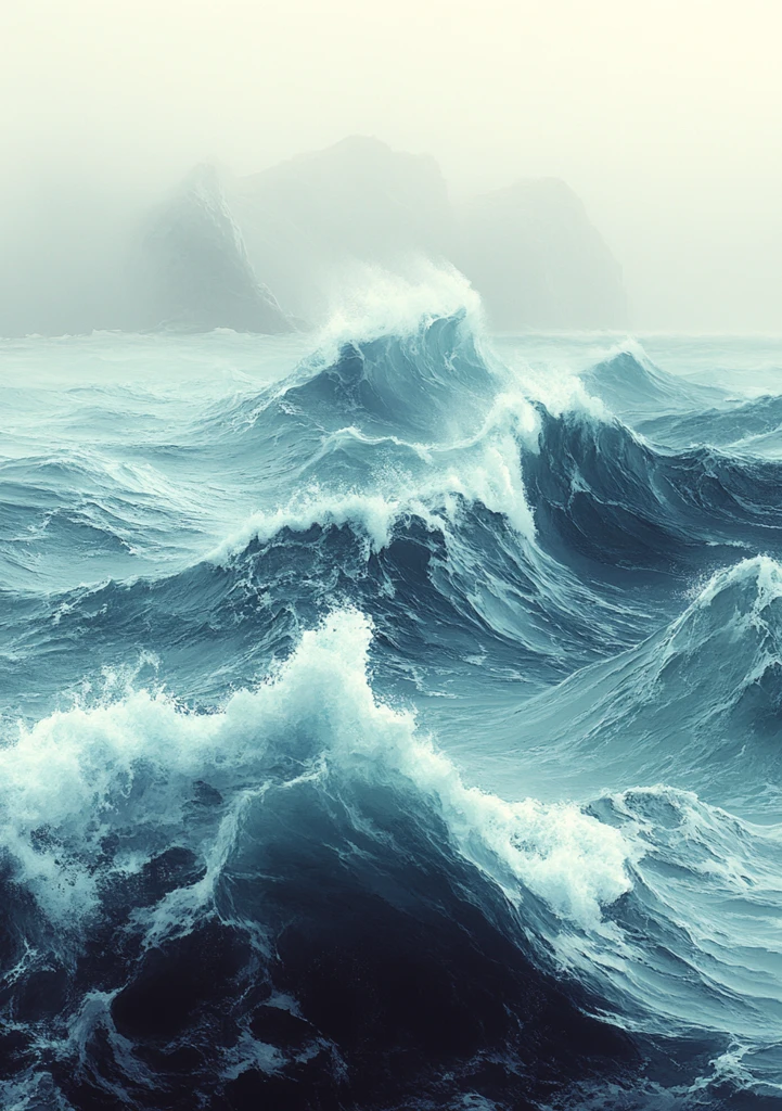 水波纹轻柔涂绘