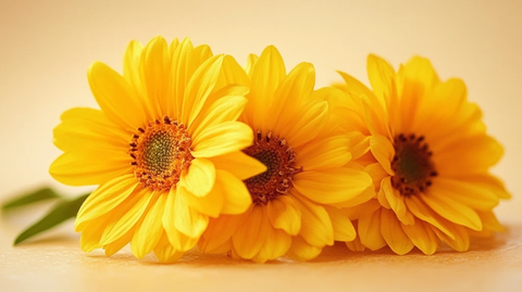 黄色太阳花壁纸