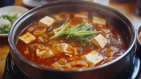 辣豆腐锅