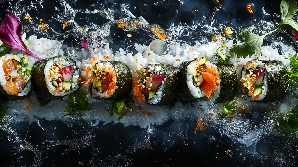 先进的亚洲美食