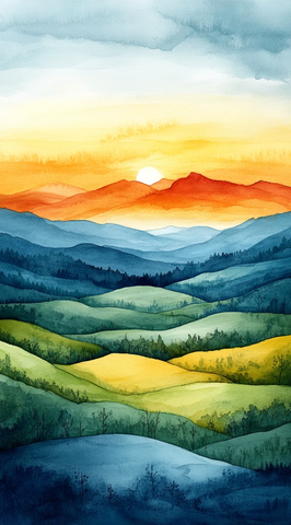 开阔草地条纹背景