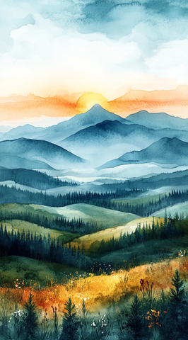 开阔草地条纹背景