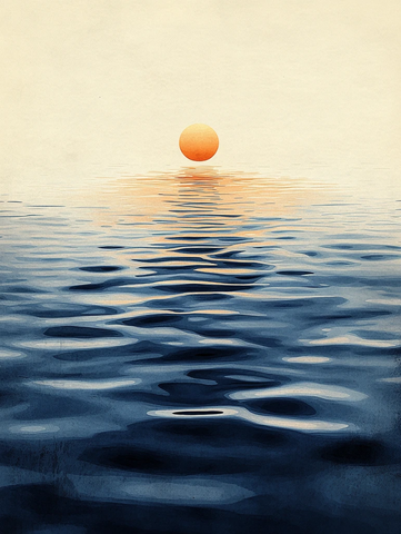 水面涟漪几何图