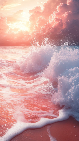 海滩风格背景图