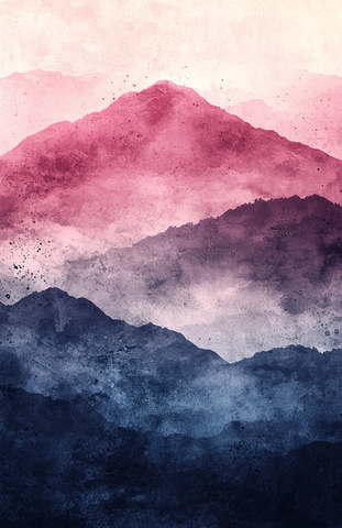 水彩渐变纹理图