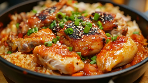 照烧鸡拌饭