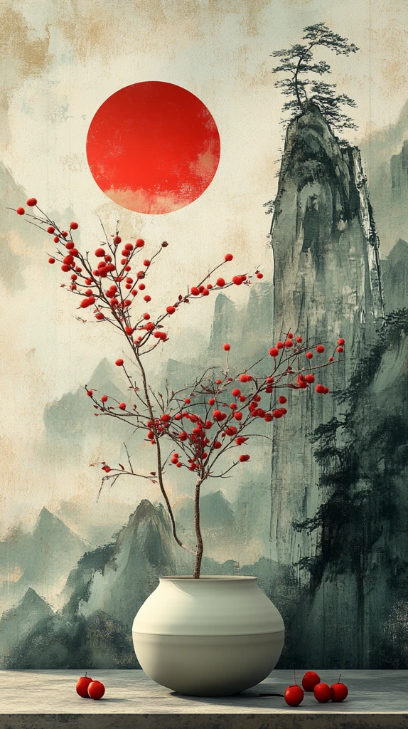 日式简约风格海报