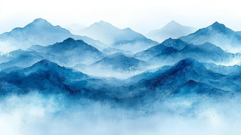 水彩淡雅背景图