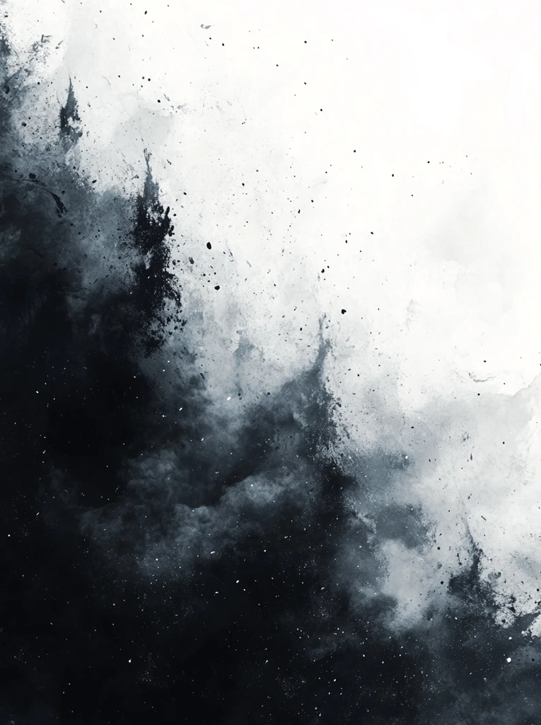 灰白渐变水彩背景