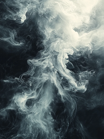 灰白渐变水彩背景