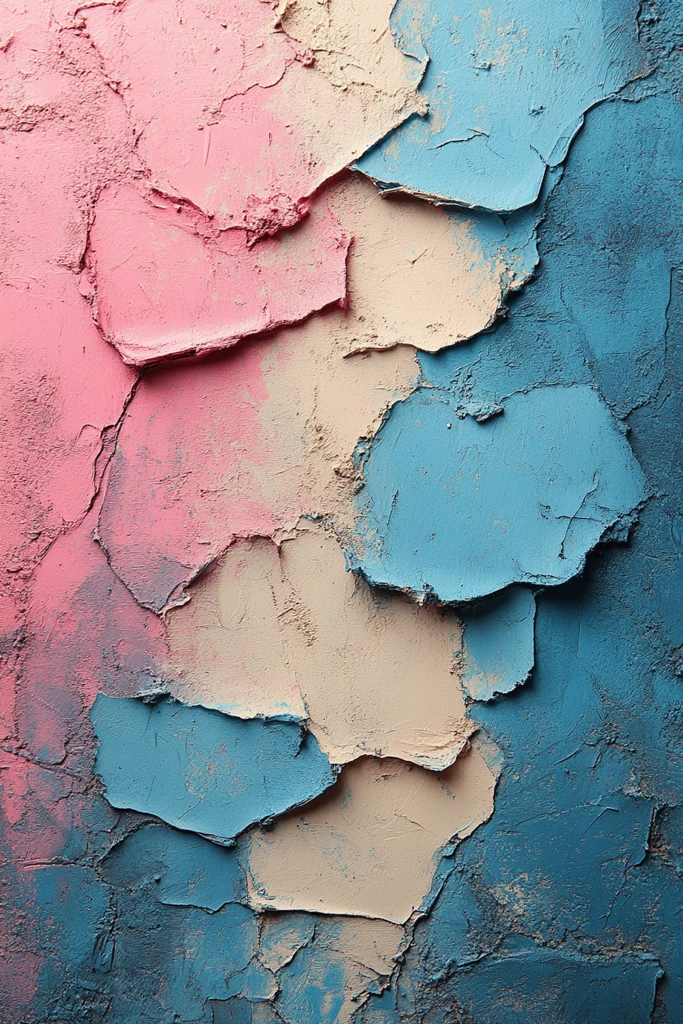 浅蓝粉彩背景图