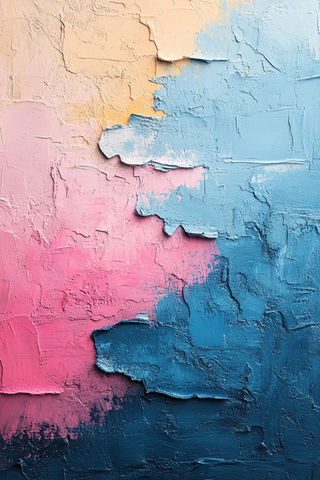 浅蓝粉彩背景图