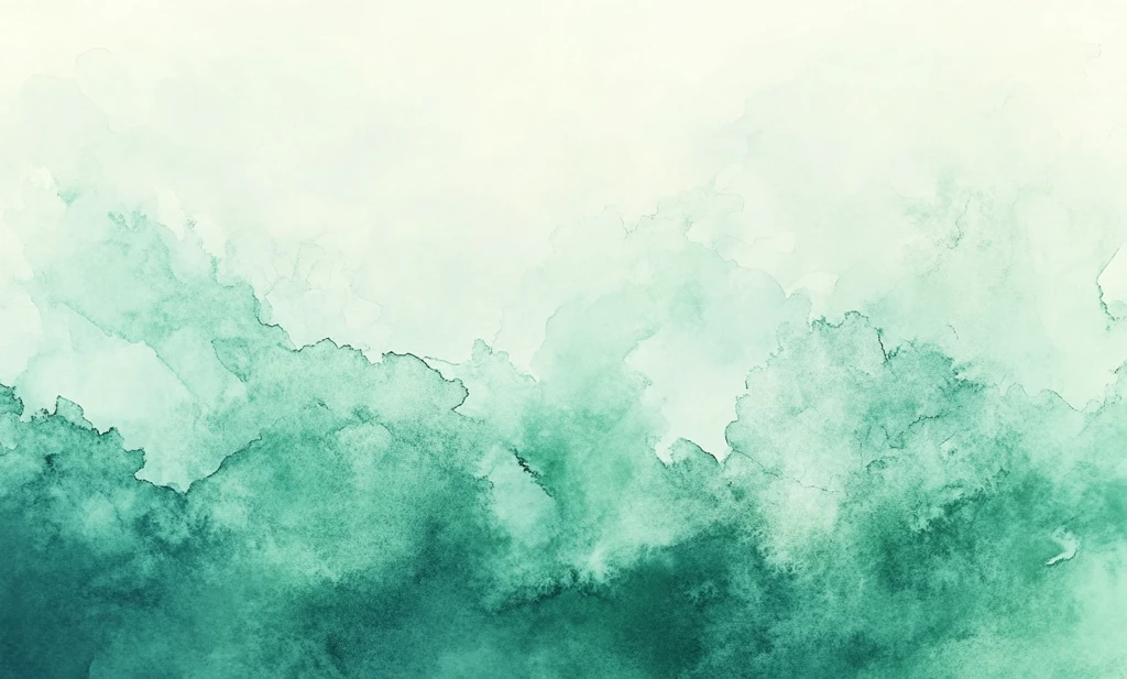 水彩绿纹纸背景