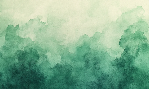 水彩绿纹纸背景