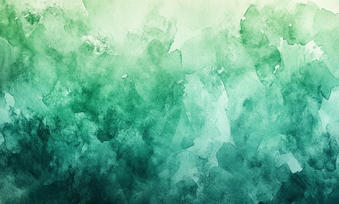水彩绿纹纸背景